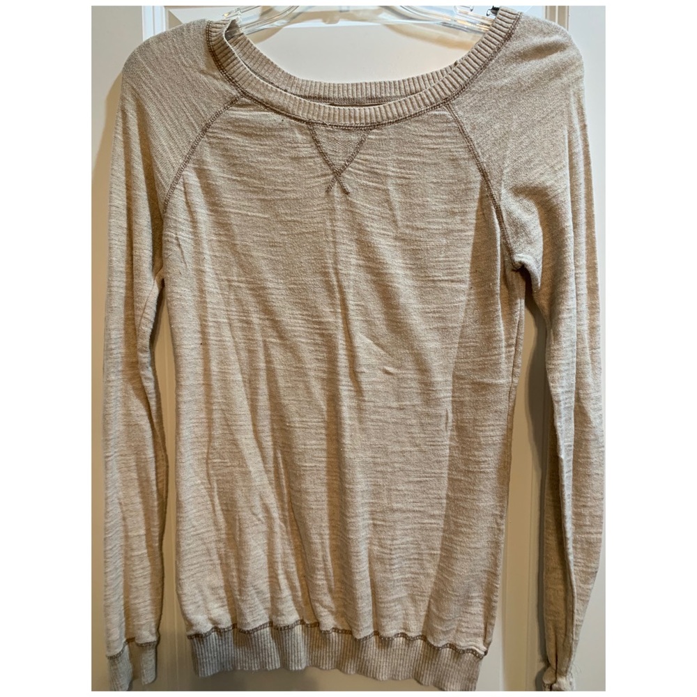 Cream sweater